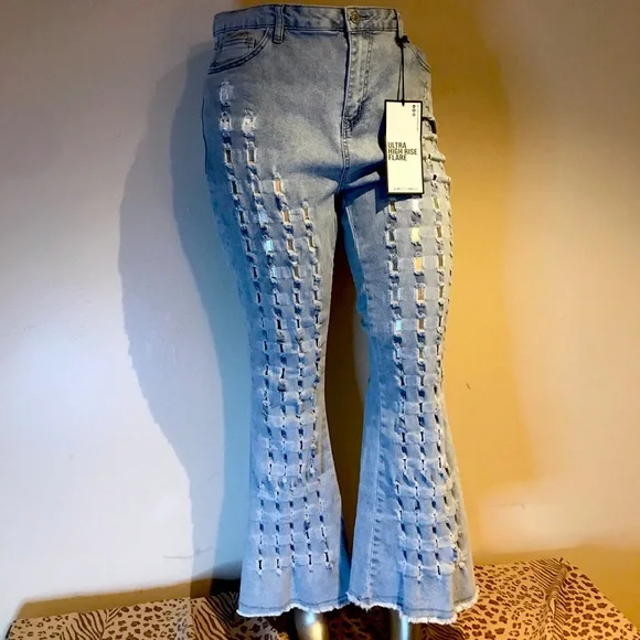 Plus Denim Jeans - Picture 2 of 5